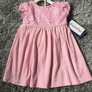 Heartstrings cap sleeve dress